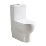 KDK014 Back to Wall Box Rim Toilet Suite S-Trap 60-165mm, P-Trap 180mm