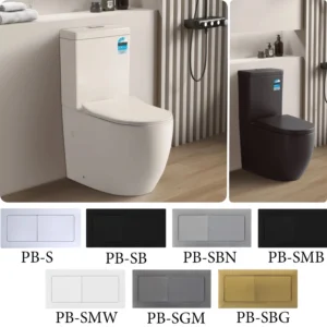 KDK025 Veda Tornado Quiet Flush Back to Wall Toilet Gloss White