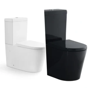 AVERY KDK002 Round Ceramic Toilet Suite Back to Wall | Soft Close Seat WELS 4 Star