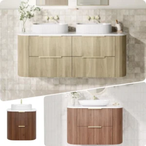 Ceto Artis 1500x500mm PVC Waterproof Wall Huang Vanity Unit 3 Colours