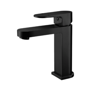 EVA Matte Black Basin Mixer
