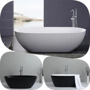 Stella 1500mm 1700mm Square Rectangle Freestanding Acrylic Bathtub