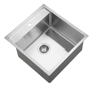 Poseidon 450 x 520mm Hand Made Stainless Steel Laundry Sink