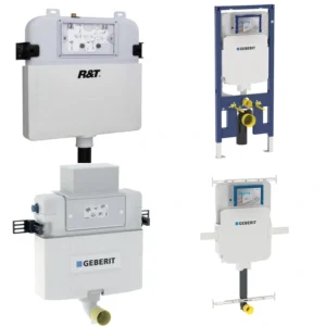 Premium In-Wall Cistern for Wall-Hung/Floor Mount Toilet Geberit/R&T -Dual Flush