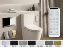 KDK033 Alpha Smart Bidet Toilet  with Remote Controller / Tornado Flush Rimless