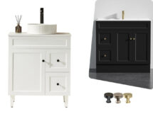 Hamilton 750mm Classic Shake PVC Waterproof Floor Standing  Polyurethane Vanity