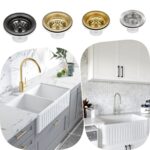 Otti Butlers Sink Kitchen Laundry Sink Boston 765x460x255mm, 853x461x255mm