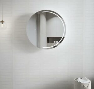 Otti London 800mm Round LED Mirror Shaving Cabinet