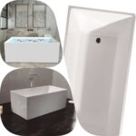 Mercio ORTA 1300,1400,1500,1700mm Multi-Fix Freestanding Gloss White Bath Tub