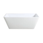 QUBIST 1200mm 1400mm 1500mm 1700mm Square Rectangle Freestanding Acrylic Bathtub