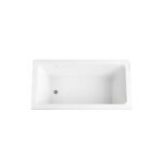 Inspire Drop In 1500mm 1700mm High Gloss Acrylic Insert Bath Tub