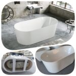 ! Special 1500mm Super Slim Edge Mercio ISEO Bath Tub Reinforced Base & Legs