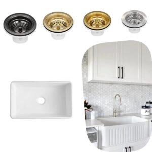 Otti Butlers Sink Kitchen Laundry Ceramic Sink Hampshire 616X465X256mm