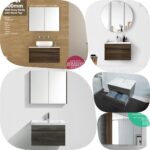 750mm Asti Oak Timber Look Wood Grain Wall Hung Bathroom Vanity