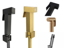 Aquaperla Hand Spray Solid Brass Toilet Bidet Kit 5 Colours
