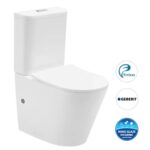 Inspire Oasis Rimless Short Projection Wall Faced Toilet 615 x 375 x 825mm