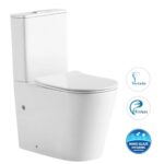 Inspire Radiant Tornado Rimless Wall Faced Toilet 660 x 360 x 855mm