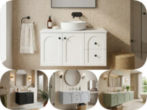 Lukka Chester 600-1500mm Federation Style PVC Water Proof Vanity