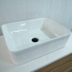 Rectangle Ceramic Vanity ART BASIN  Above Counter / Counter Top SQUARE Bowl