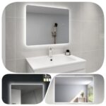 Ceto Touch Free 600-1200mm Backlit Motion Sensor Anti Fog Copper-free LED Mirror