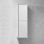 NOOSA 1200mm x 350mm Matte White Plywood Wall Hung Tallboy Cabinet