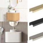 750mm Otti Bondi Curved Fluted Matte White / Woodland Oak Plywood Vanity