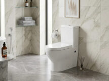 KDK014 Mercury Back to Wall Box Rim Toilet Suite S-Trap 60-165mm, P-Trap 180mm