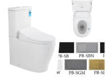 KDK028  ZEUS Smart Bidet Rimless Toilet Back to Wall Remote Controller